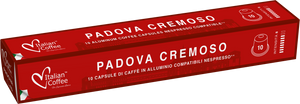 Nespresso Compatible: Padova Cremoso - Aluminium pods