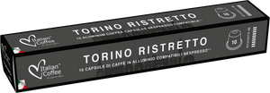Nespresso Compatible: Torino Ristretto - Aluminium pods