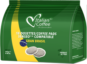 Senseo Compatible: Gran Brasil - 18 pads