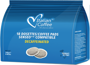 Senseo Compatible: Decaffeinated - 18 pads
